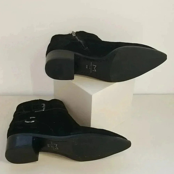Marc Fisher booties a block heel and point toe - Picture 7 of 8